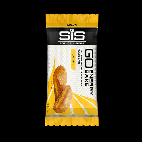 SIS Go energy bake 50gr, sabor Platano - Rideshop