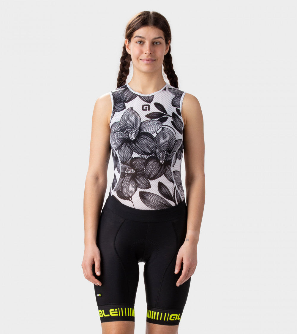 Ale Shorts Pr-R Strada Neg/Ama Fluor Mujer - Rideshop