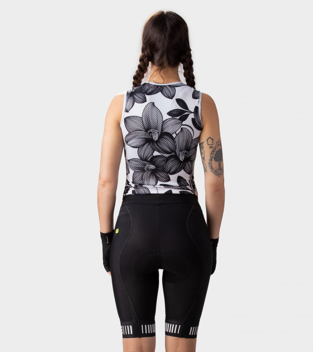Ale Shorts Pr-R Strada Neg/Bco Mujer - Rideshop