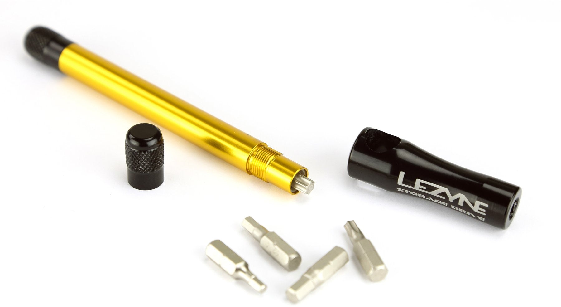 Lezyne Herramienta Storage Drive Black/Nickel - Rideshop