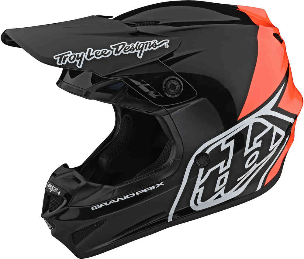 Casco GP Block Blk/Org Troy Lee Designs - Rideshop