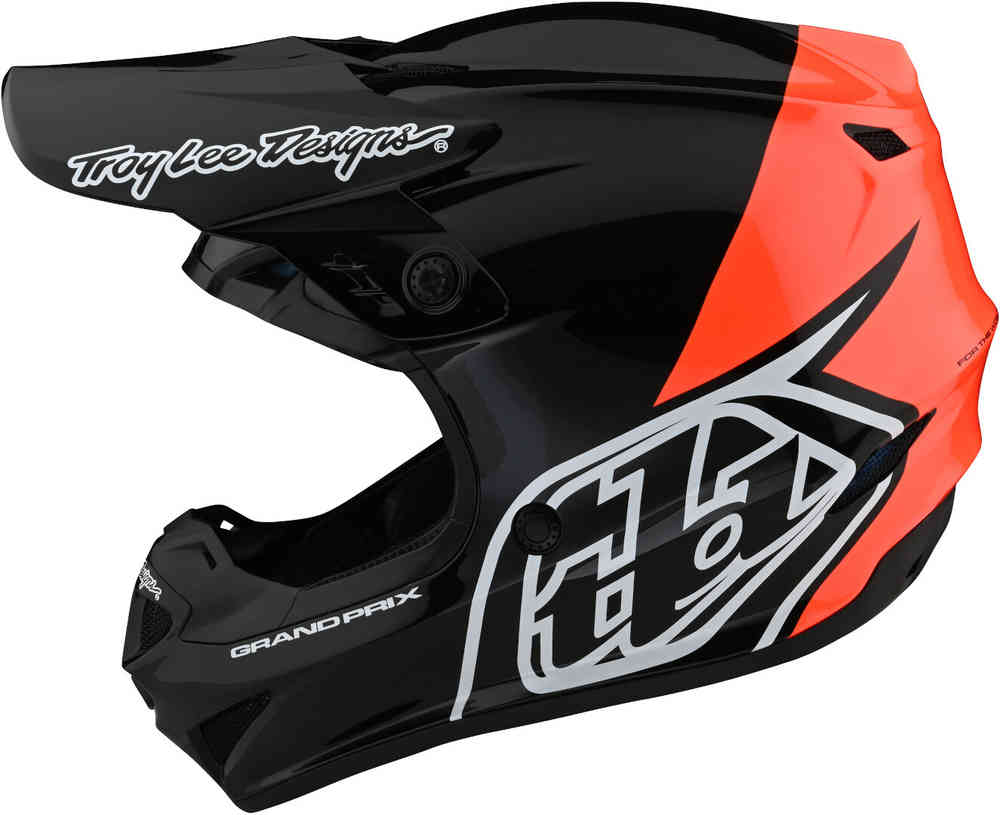 Casco GP Block Blk/Org Troy Lee Designs - Rideshop
