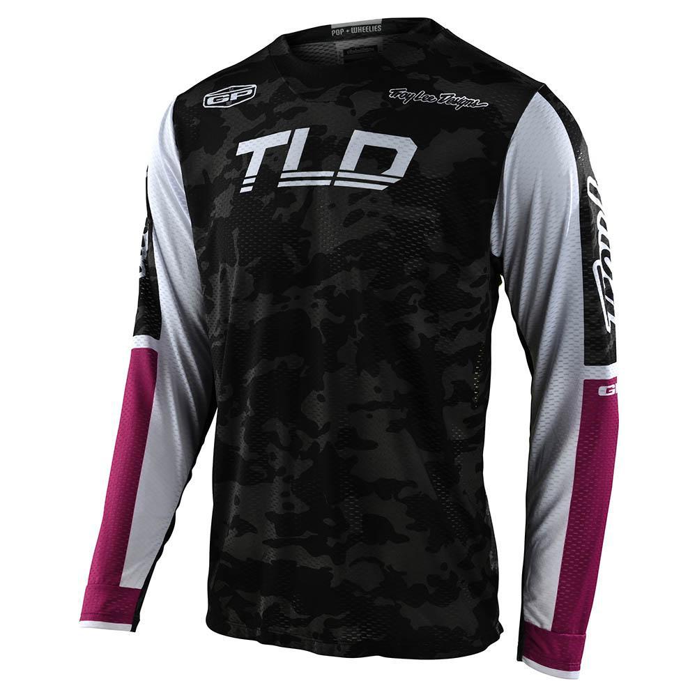 Polera Gp Air Veloce Amarillo / Negro Troy Lee Designs - Rideshop