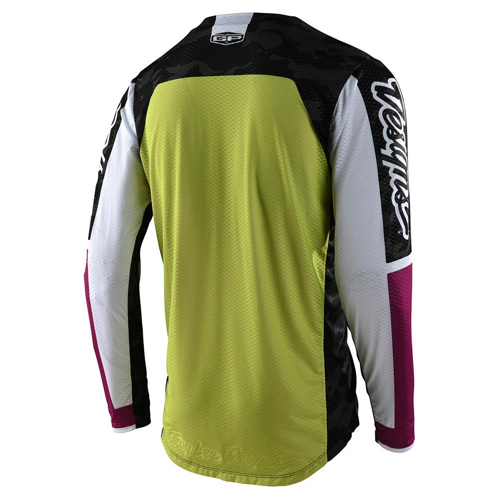 Polera Gp Air Veloce Amarillo / Negro Troy Lee Designs - Rideshop