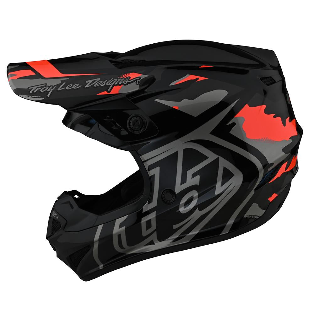 Casco de Moto Gp Camo Negro Troy Lee Designs - Rideshop