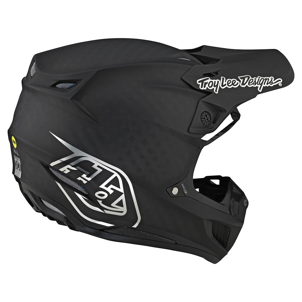 Troy Lee Designs Casco de Moto Se5 Carbon Mips Stealth Black - Rideshop