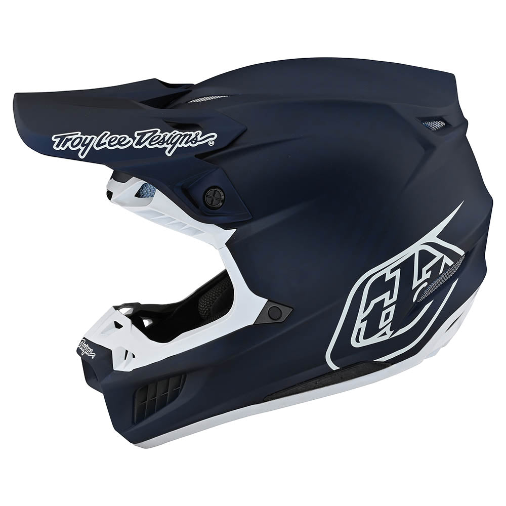 Troy Lee Designs Casco de Moto Se5 Carbon Mips Stealth Navy - Rideshop