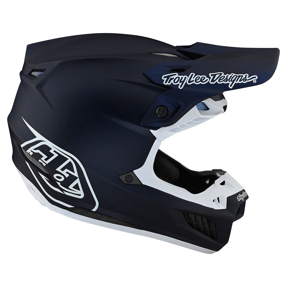 Troy Lee Designs Casco de Moto Se5 Carbon Mips Stealth Navy - Rideshop