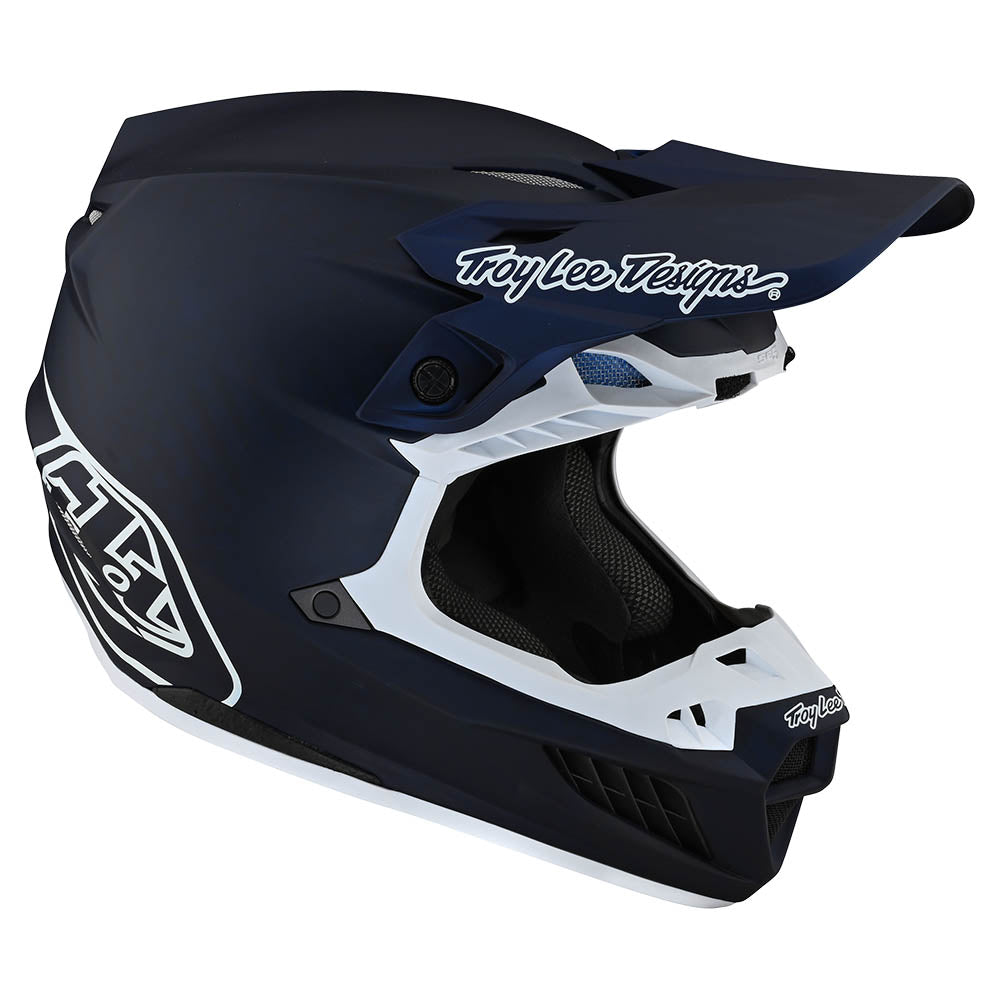 Troy Lee Designs Casco de Moto Se5 Carbon Mips Stealth Navy - Rideshop
