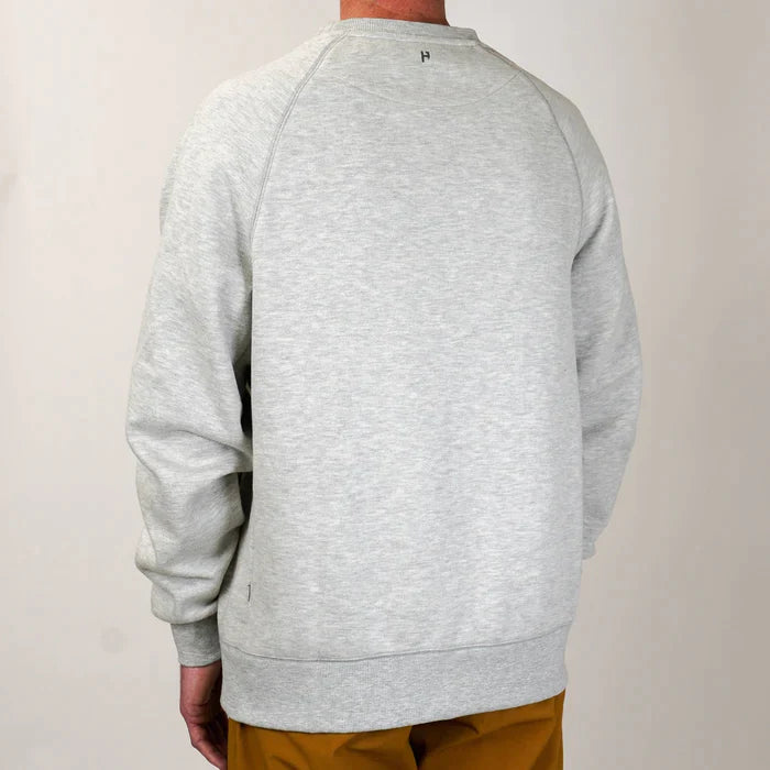 Polerón Handup CREWNECK BONE GREY - Rideshop