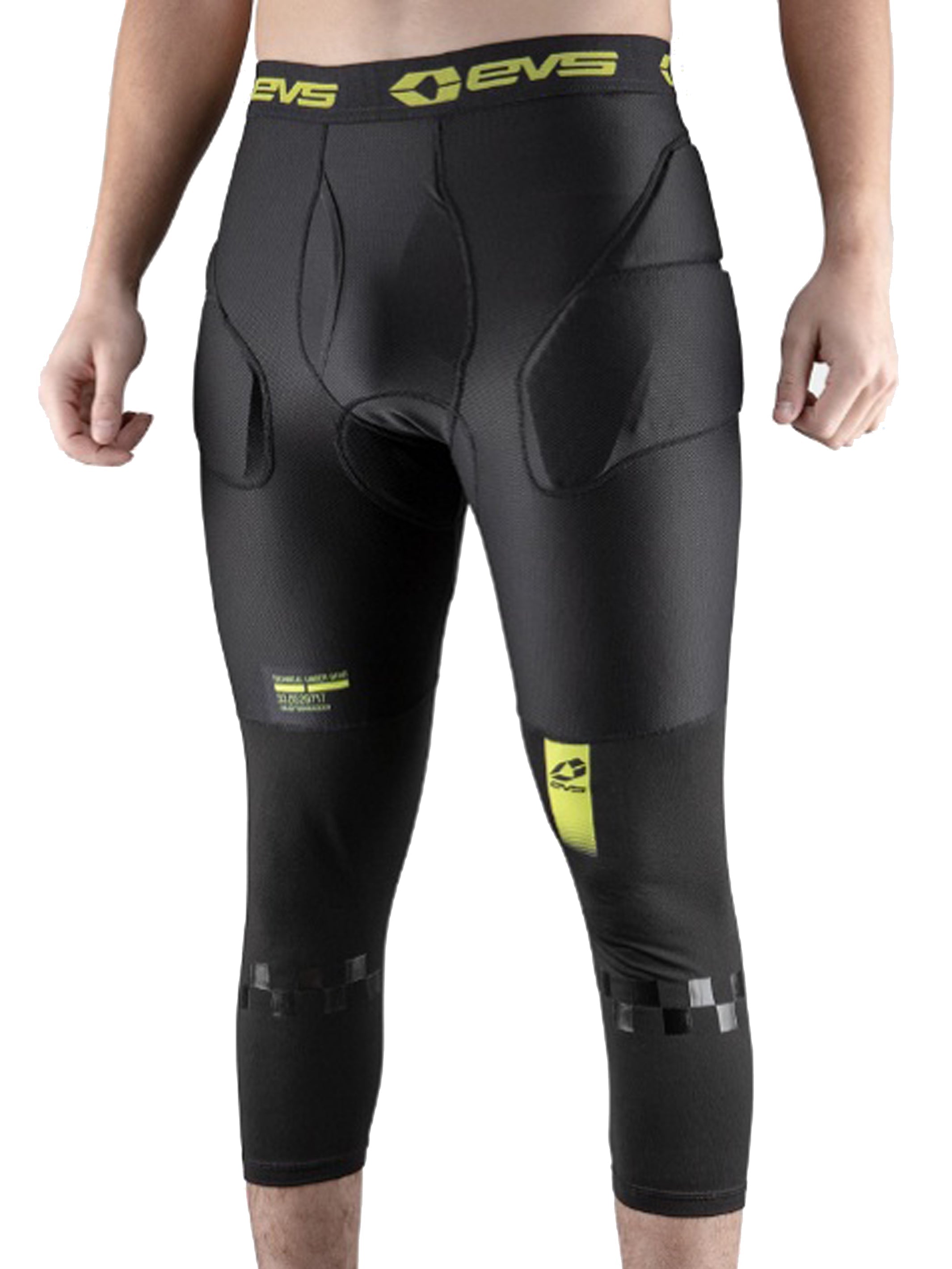Calzas EVS 3/4 tugg impact negro - Rideshop