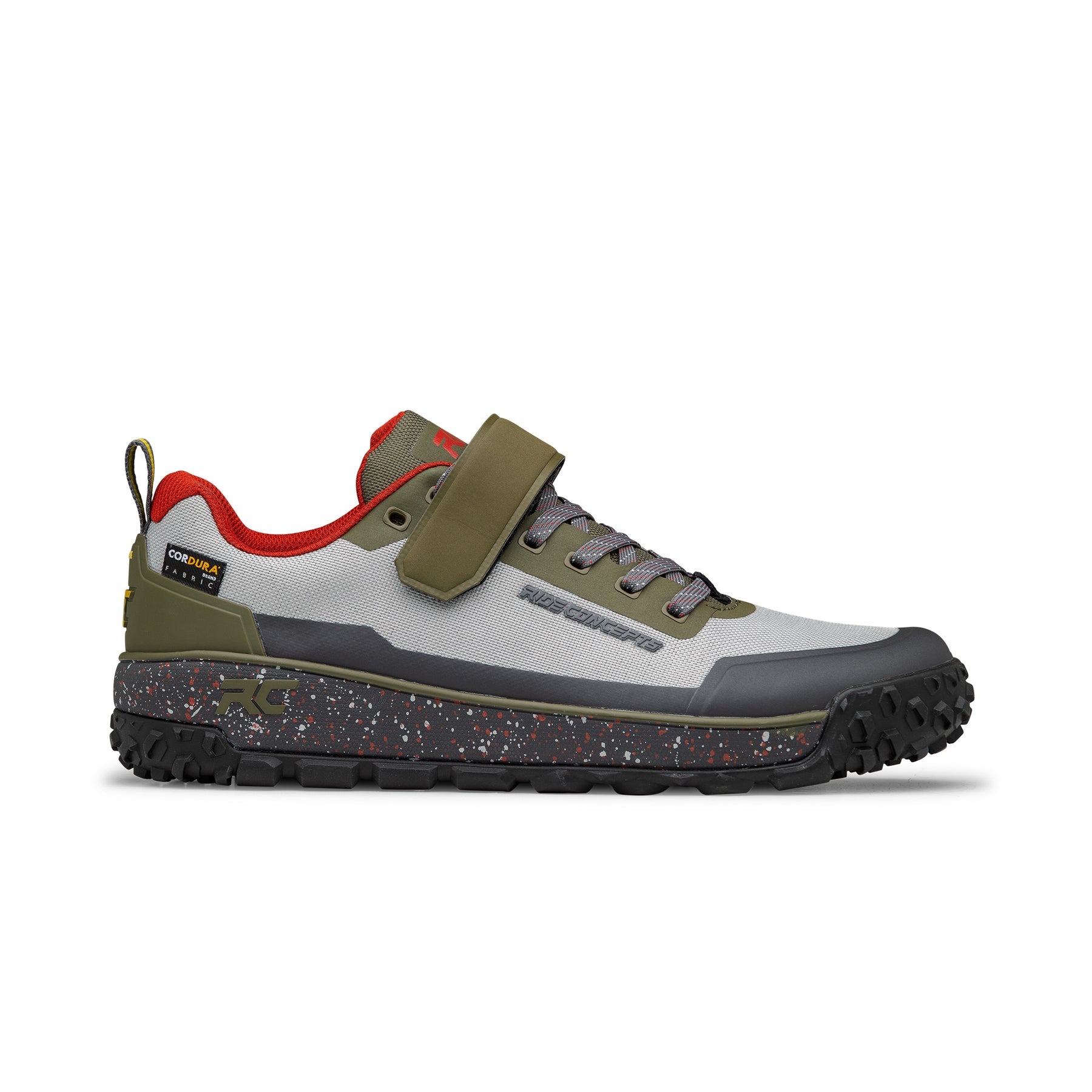 Ride Concepts Zapatillas Tallac Clip Grey/Olive - Rideshop