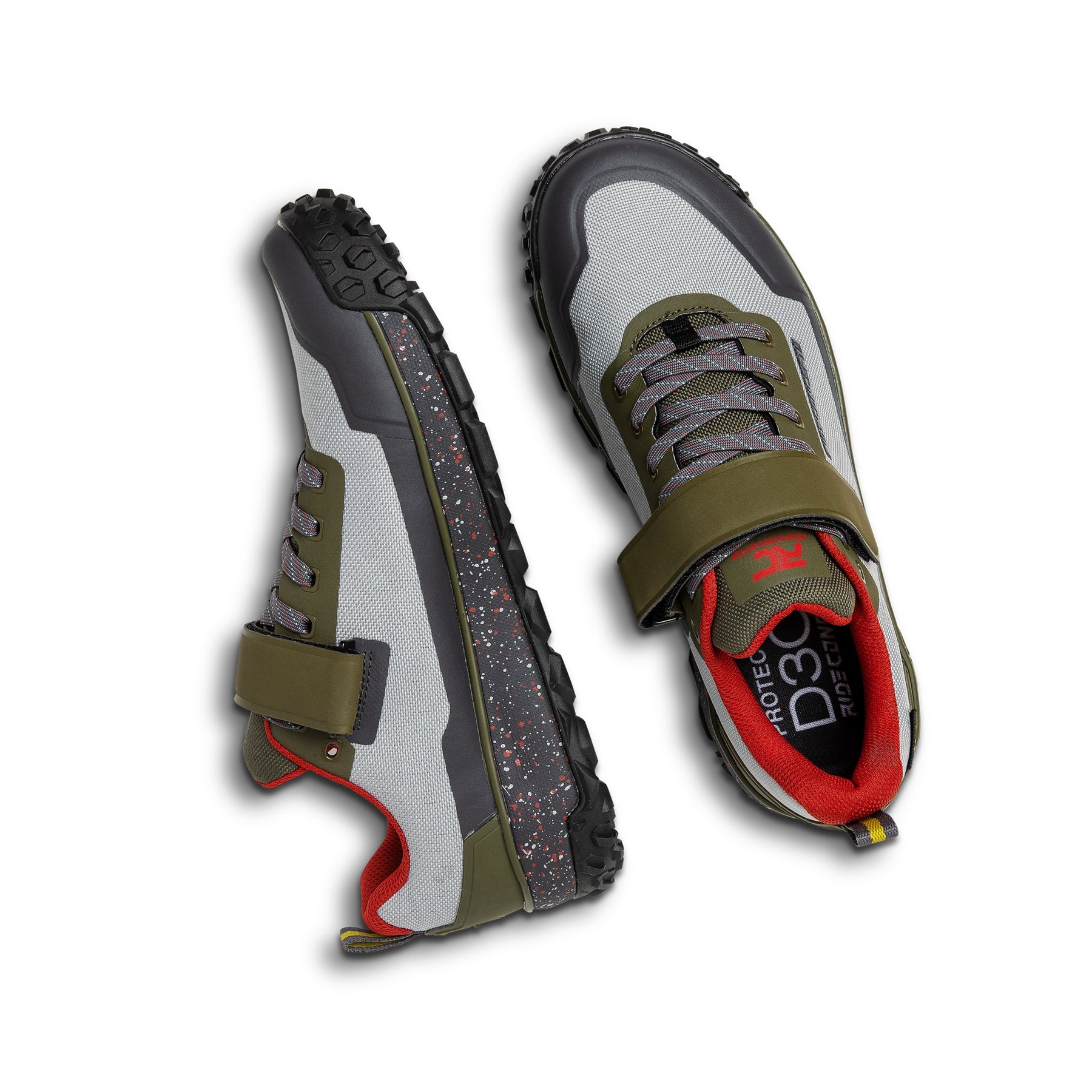 Ride Concepts Zapatillas Tallac Clip Grey/Olive - Rideshop