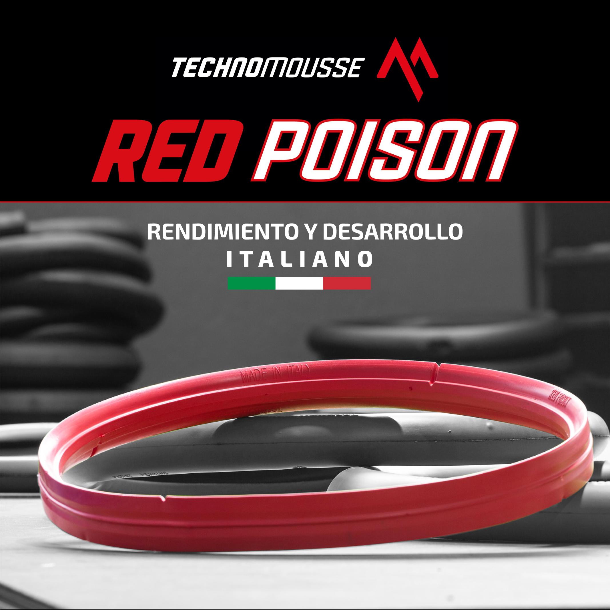 Mousse MTB Red Poison 29´ Rojo TechnoMousse - Rideshop