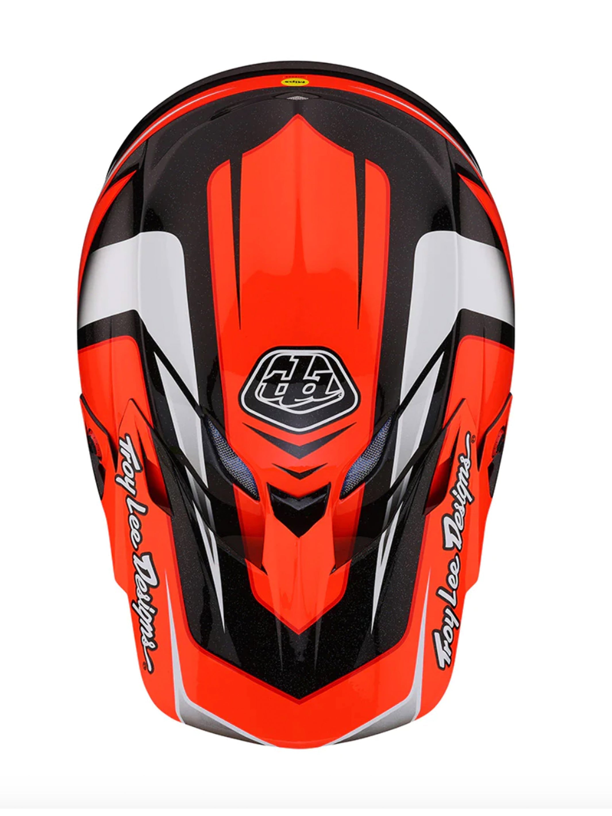 Troy Lee Designs Casco de Moto SE5 Composite Saber Neon Rojo - Rideshop