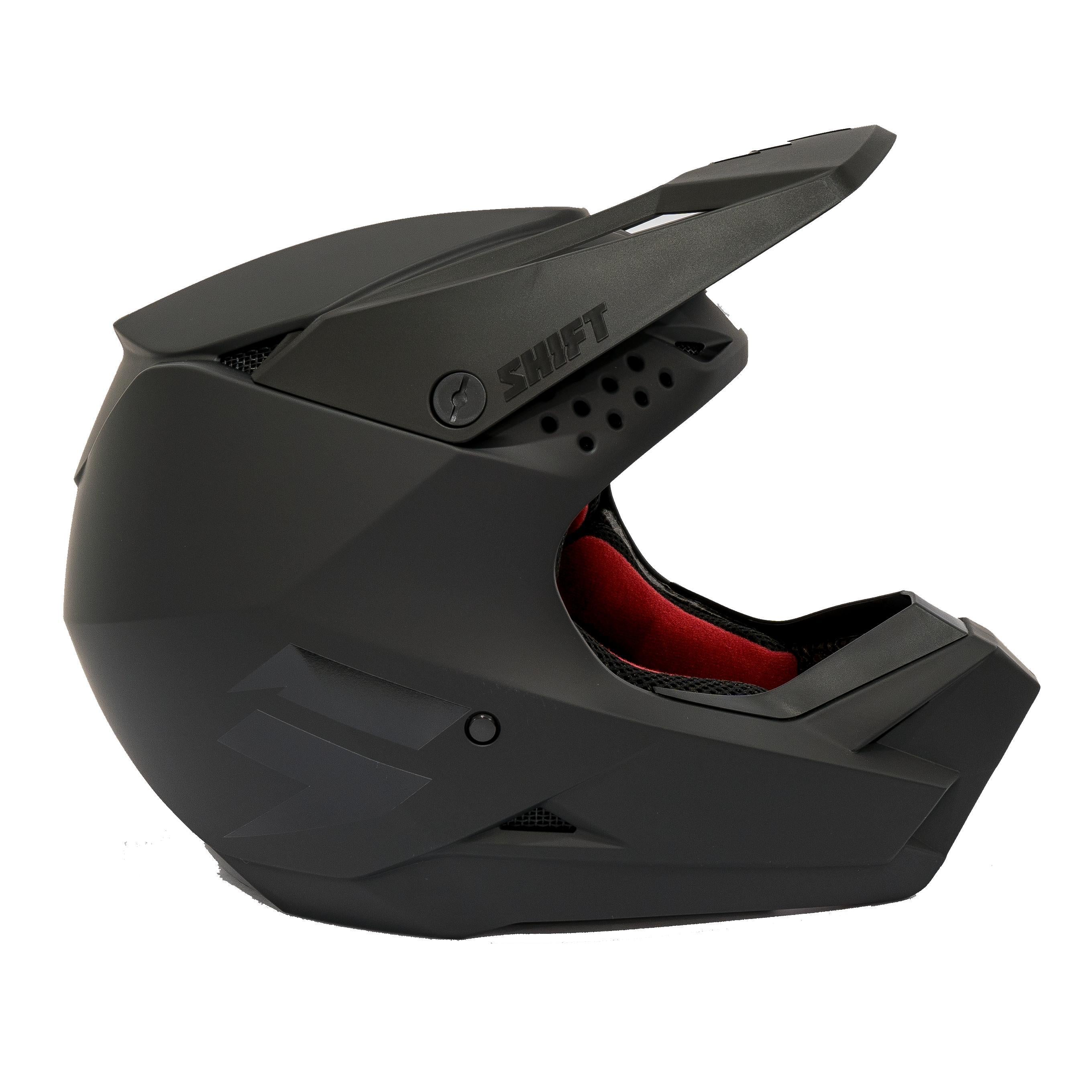 Casco Moto White Label Blac Negro Shift - Rideshop