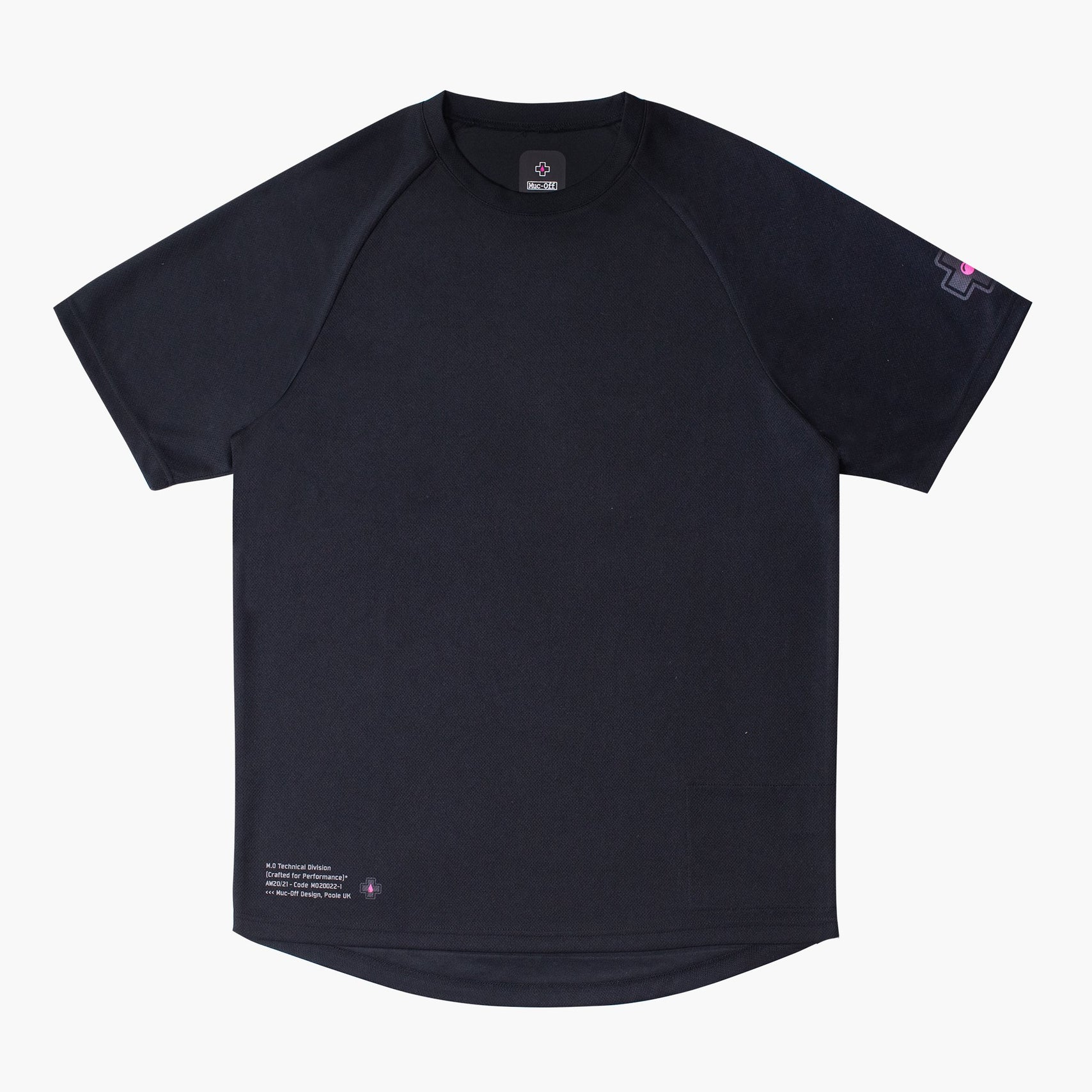 Muc-Off Jersey Bicicleta Riders Manga Corta Negro - Rideshop