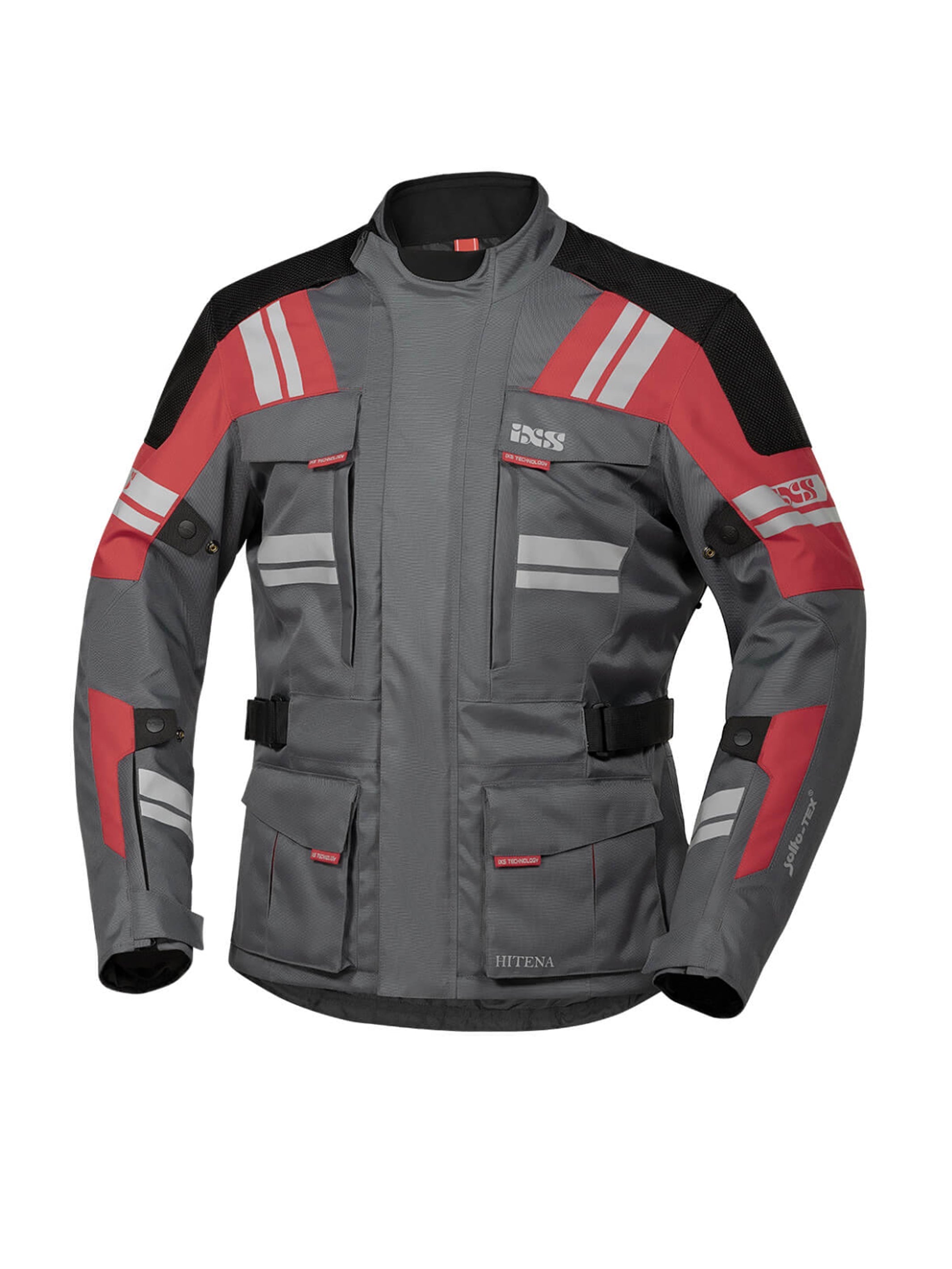 IXS Chaqueta de Moto Tour Blade-st 2.0 Negro / Rojo / Gris - Rideshop