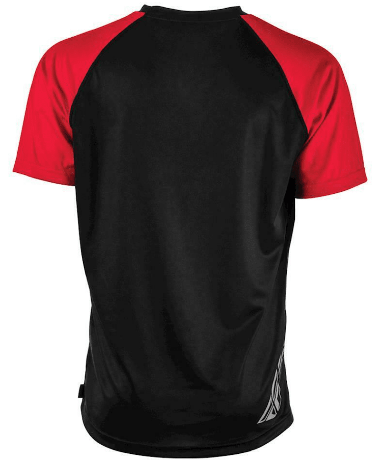 Polera de Bicicleta Action Negro Rojo Fly Racing - Rideshop