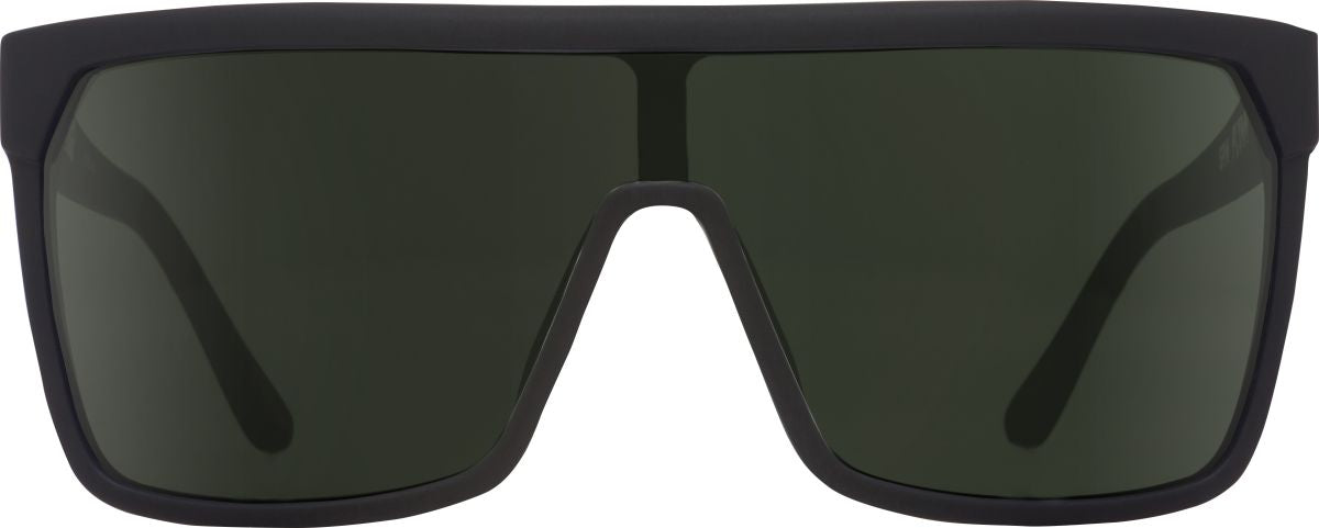 SPY SUN Flynn Soft Matte Black - HD Plus Gray Green - Rideshop