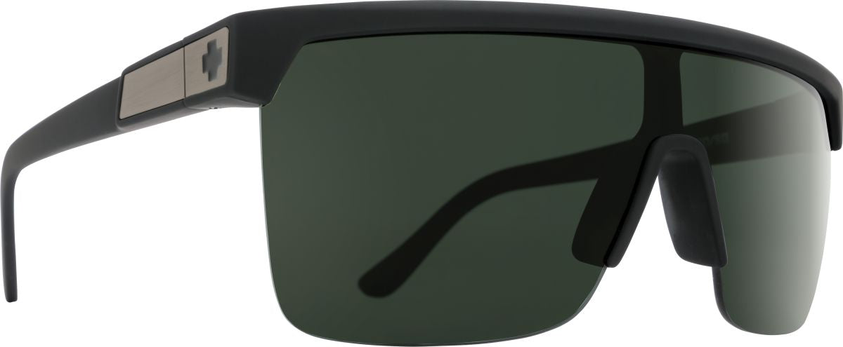 SPY Lentes Sun Flynn 5050 Soft Matte Black - Hd Plus Gray Green - Rideshop