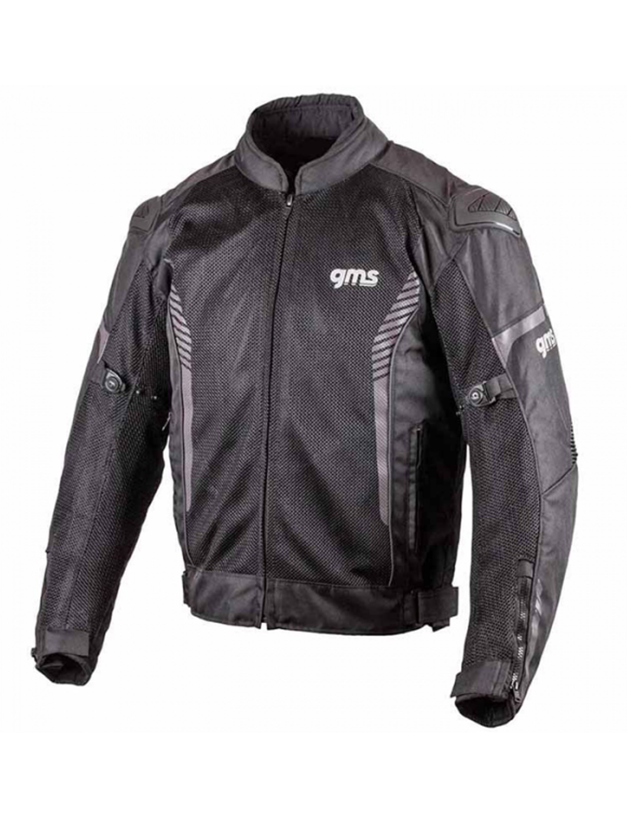 Chaqueta de moto GMS Samu mesh negro - Rideshop