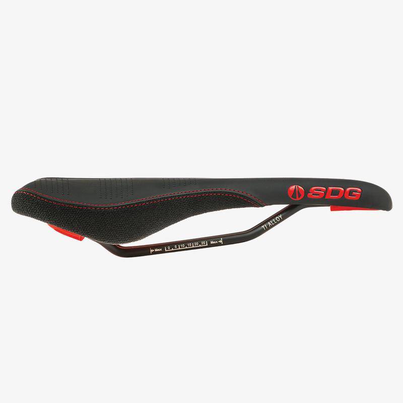 Asiento Radar Titaneo Rojo SDG Components-Rideshop