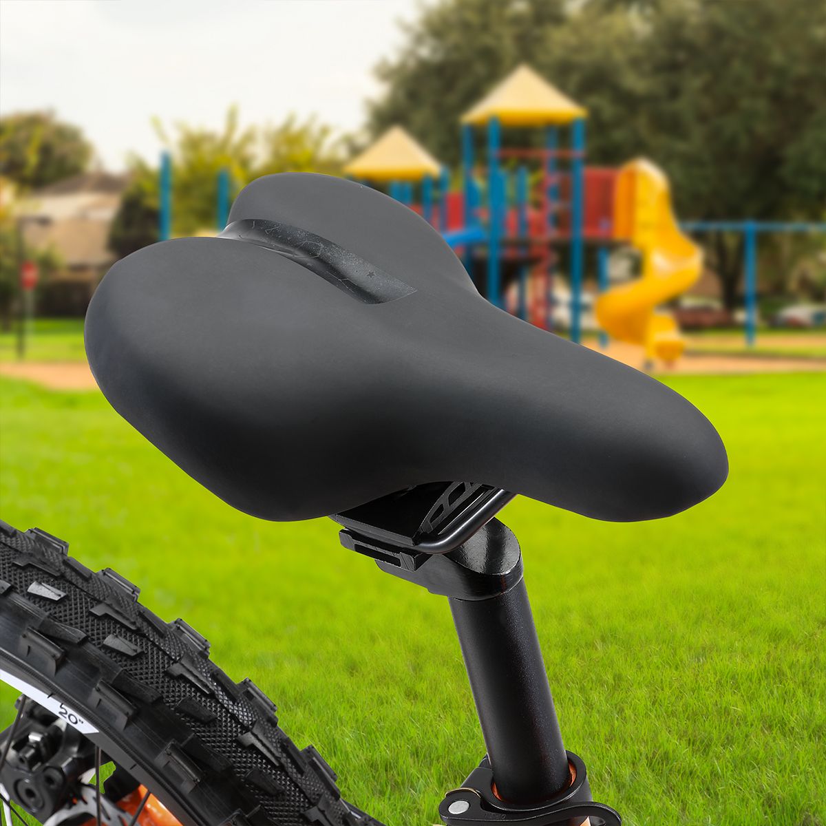 Oxford Bicicleta Infantil Drako Suspensión Aro 20 Naranja/Azul - Rideshop