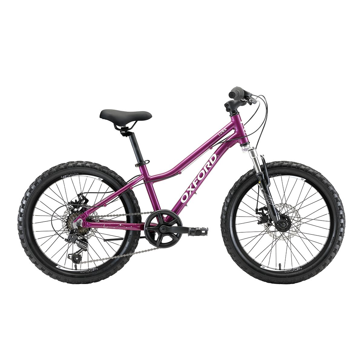Oxford Bicicleta Infantil Luna Suspensión Aro 20 Morado - Rideshop
