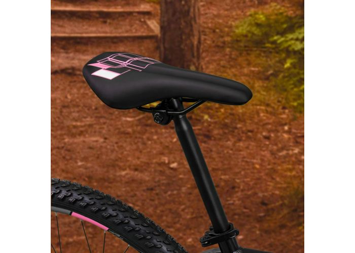 Oxford Bicicleta Emerald Mujer 18V Negro/Fucsia - Rideshop