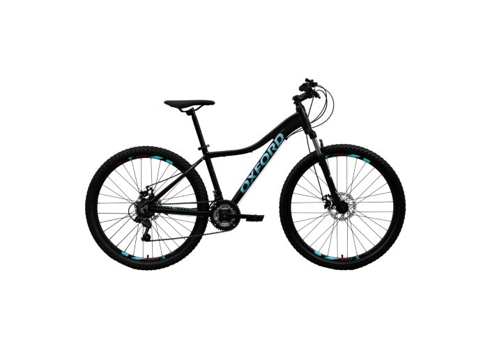 Oxford Bicicleta 27.5 Jade 18V Negro/Celeste - Rideshop