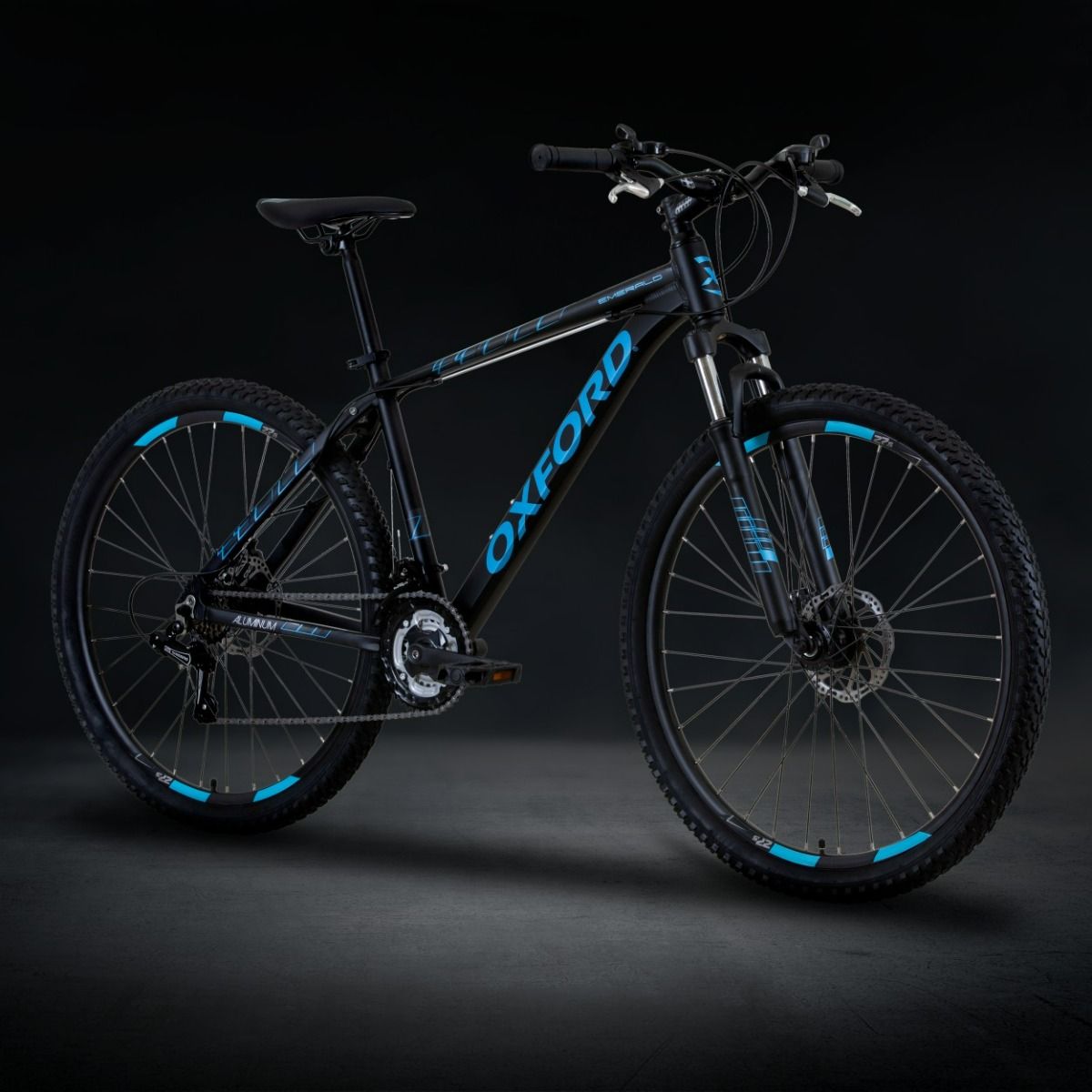 Oxford Bicicleta Aro 27.5 Emerald Negro/Celeste - Rideshop
