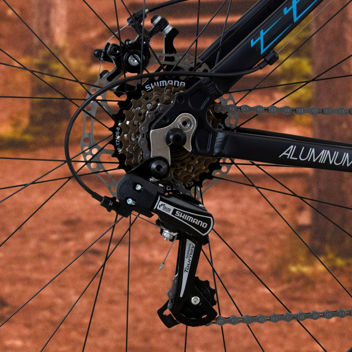 Oxford Bicicleta Aro 27.5 Emerald Negro/Celeste - Rideshop