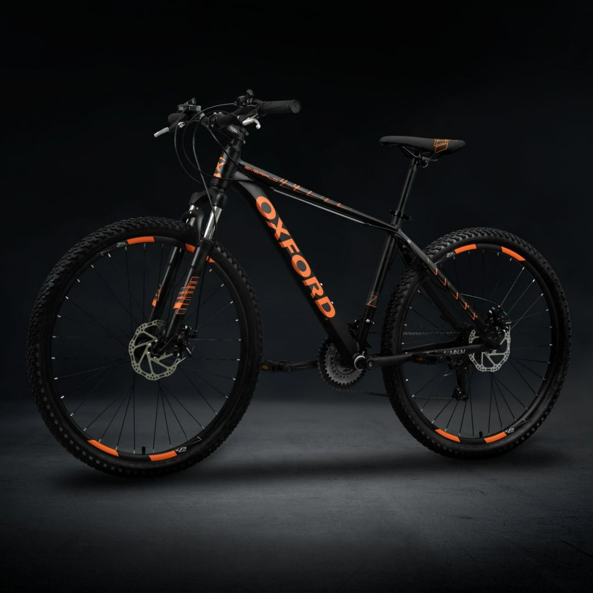 Oxford Bicicleta Aro 27.5 Emerald Negro/Naranja - Rideshop