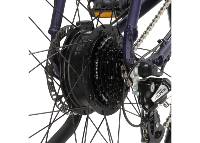 Oxford Bicicleta Ezway Mujer Aro 27.5 Morado Verde 2022 - Rideshop