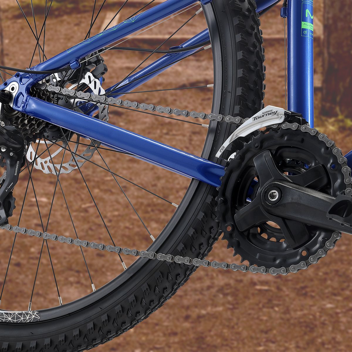 Oxford Bicicleta Aro 27.5 Merak 1 Azul/Blanco - Rideshop