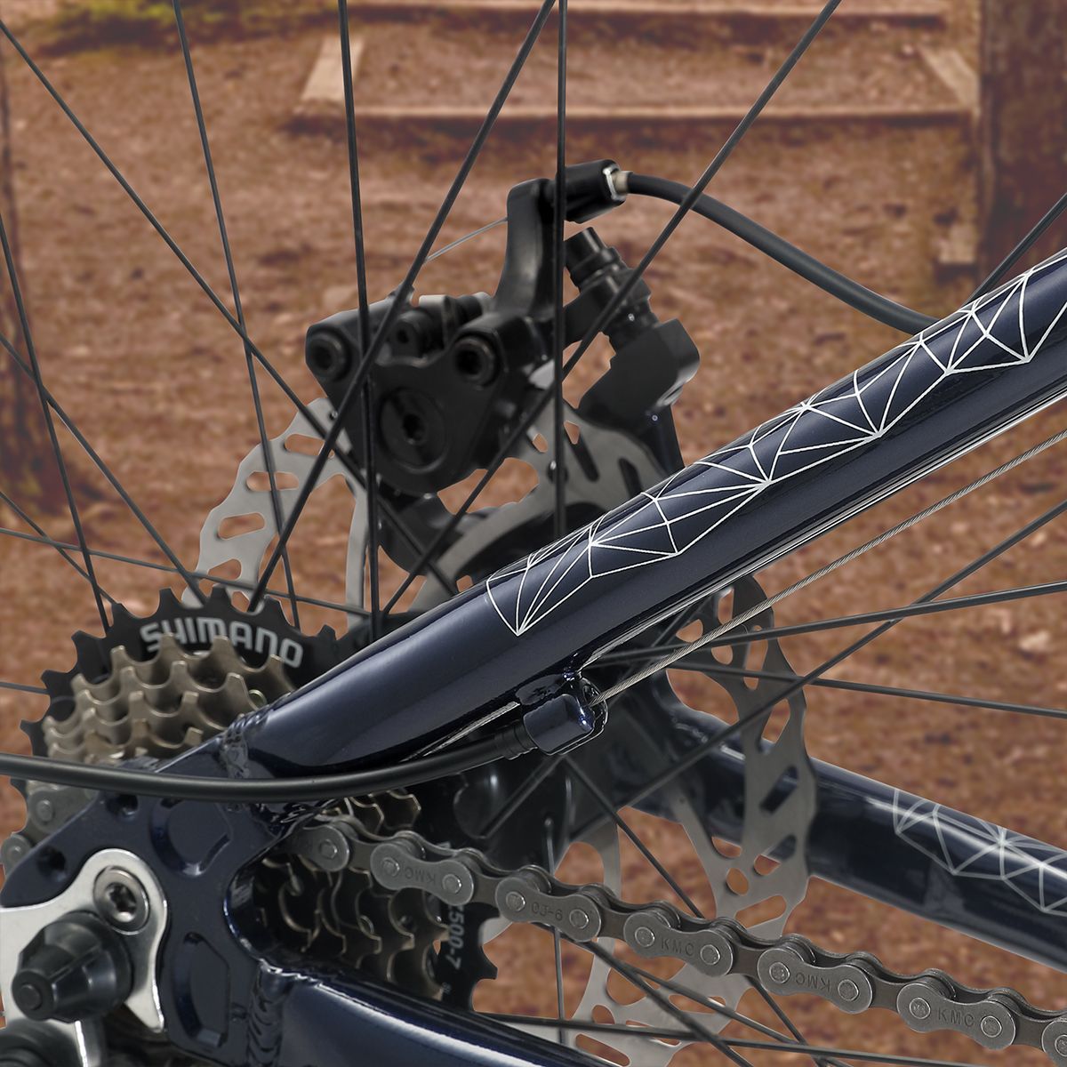 Oxford Bicicleta Aro 27.5 Merak 1 Azul Índigo - Rideshop