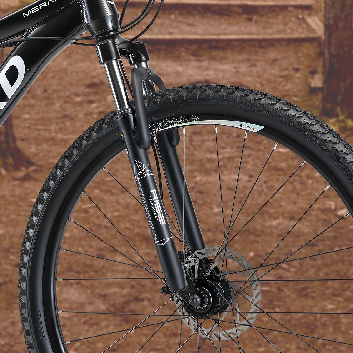 Oxford Bicicleta Aro 27.5 Merak 1 Negra - Rideshop