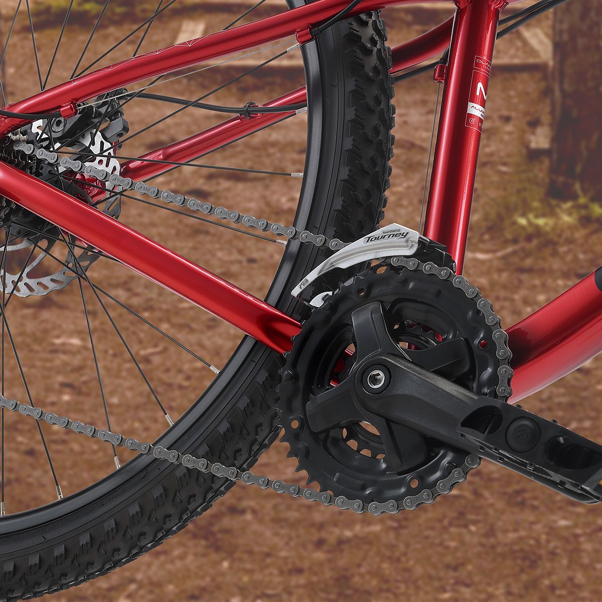Oxford Bicicleta Aro 27.5 Merak 1 Roja - Rideshop