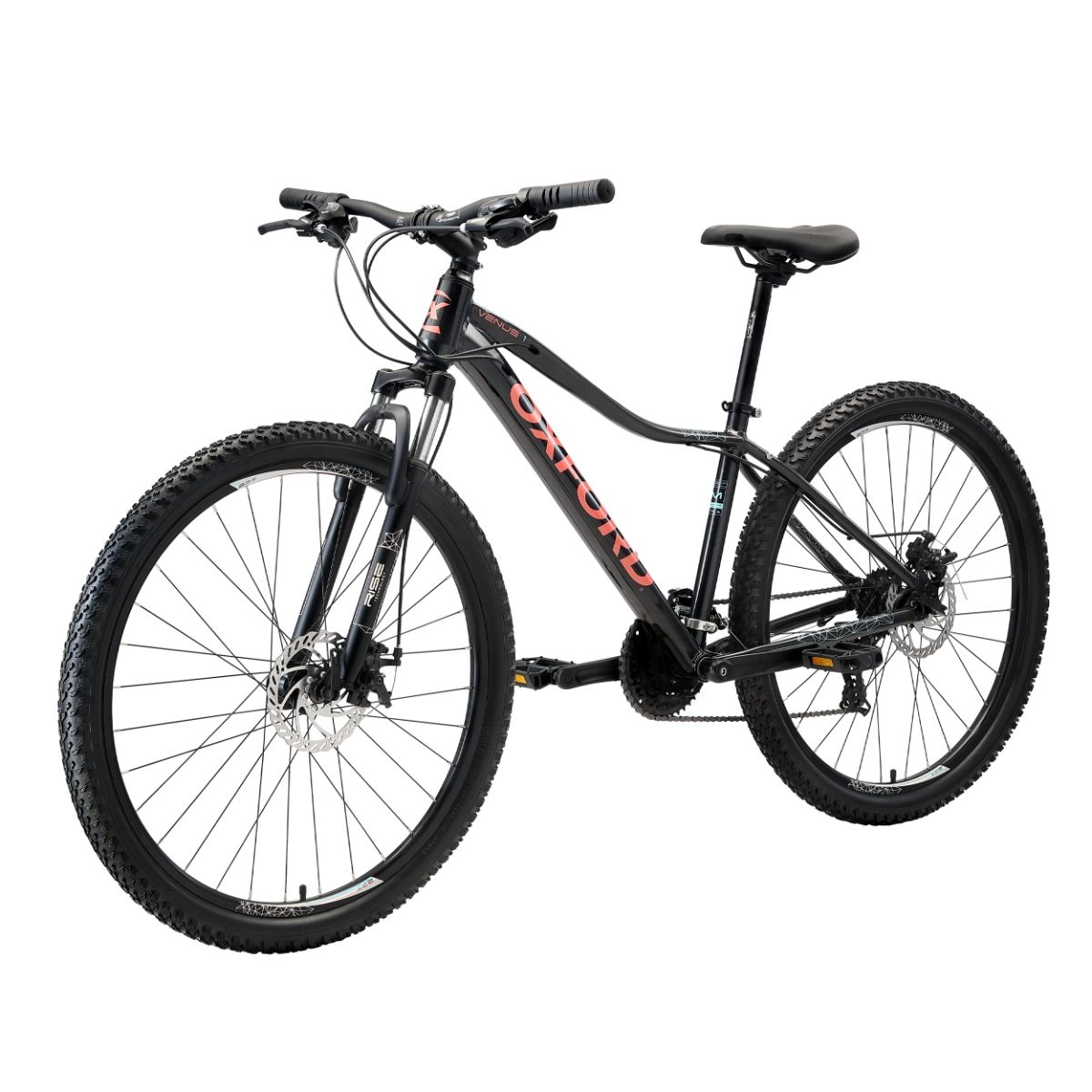 Oxford 23 27.5 Venus 1 21V Negro/Coral - Rideshop