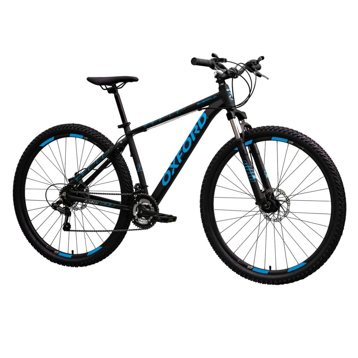 Oxford Bicicleta Aro 29 Emerald 2022 Negro/Celeste - Rideshop