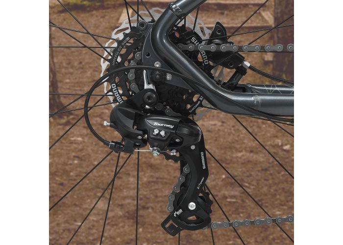 Oxford Bicicleta Aura 5 21V Negro 2022 - Rideshop
