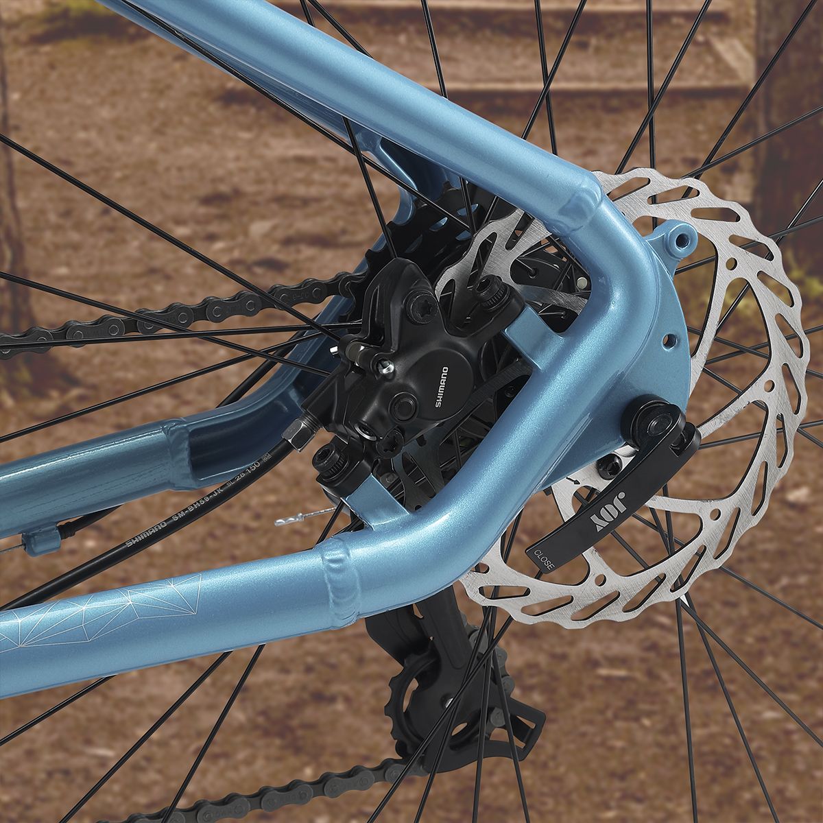 Oxford Bicicleta Aro 29 Orion 5 Celeste - Rideshop