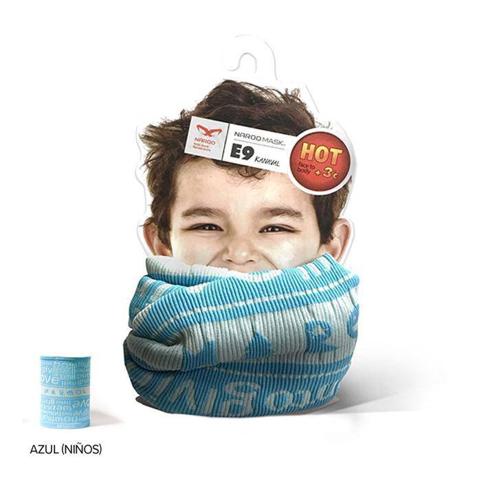 Bandana De Invierno Kids Reversible E9 -Blue - Rideshop