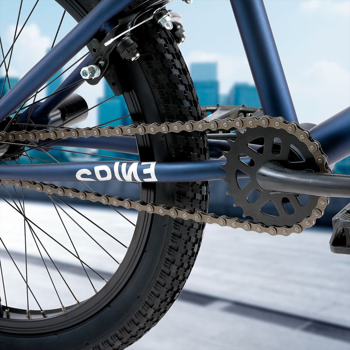 Bicicleta Aro 20 Spine 1v Azul Oxford - Rideshop
