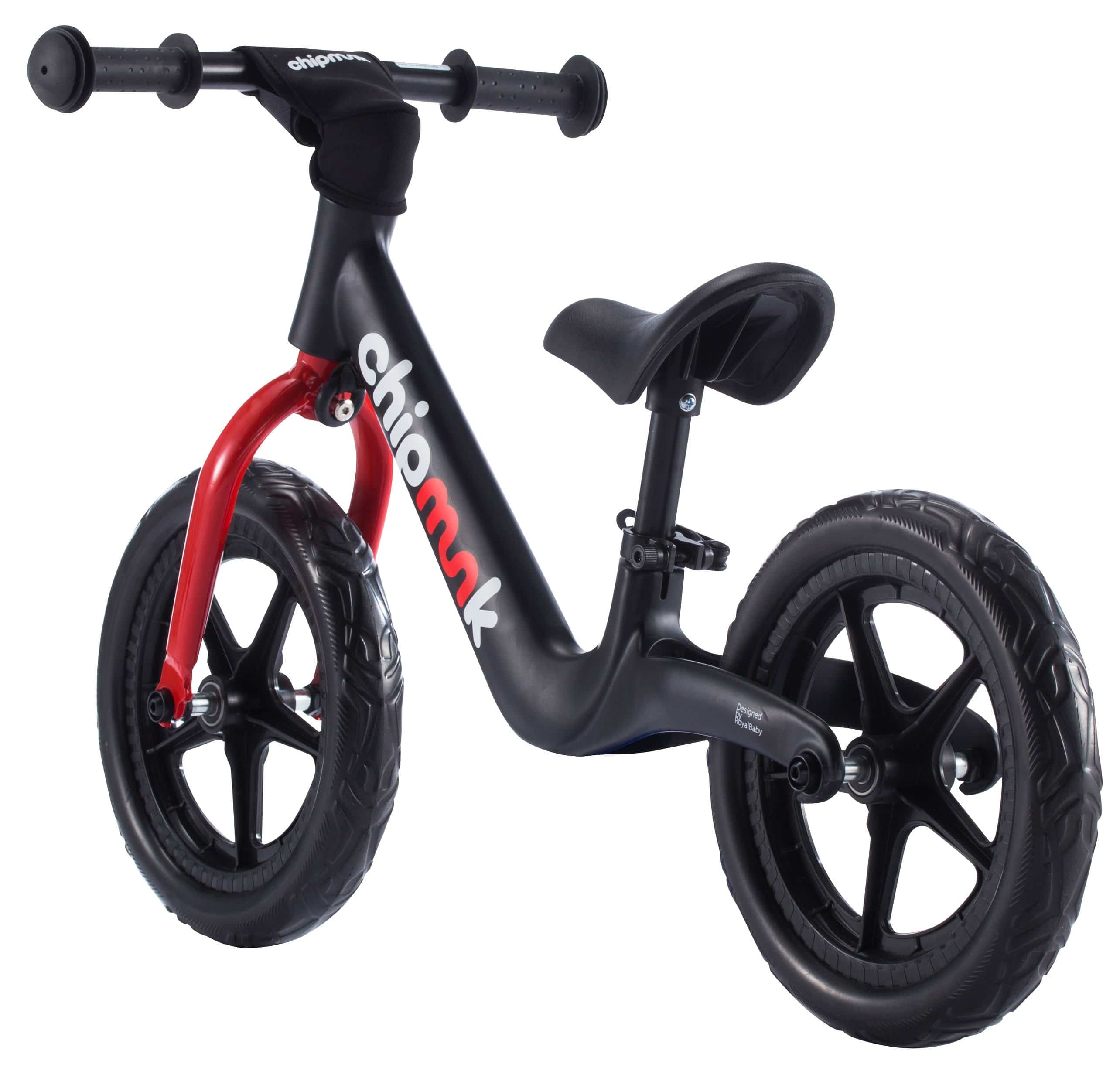 Bicicleta De Niño Chipmunk Corre Pasillo Negra RoyalBabby - Rideshop