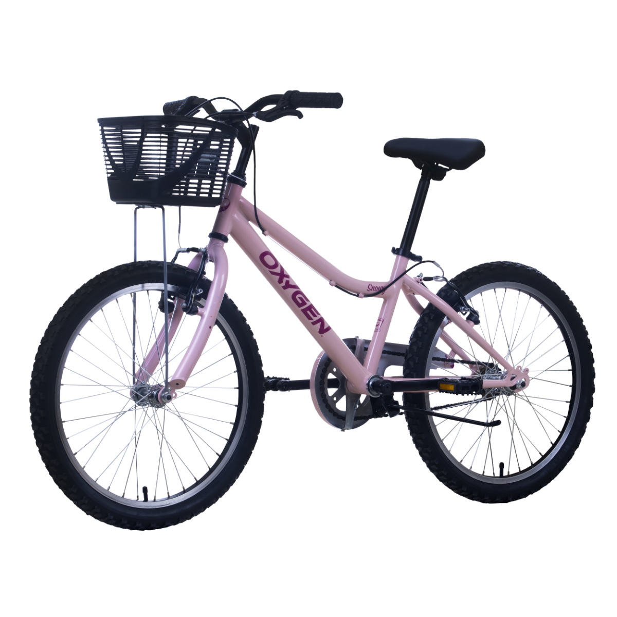 Oxygen Bicicleta Snowy 6V Rosada - Rideshop