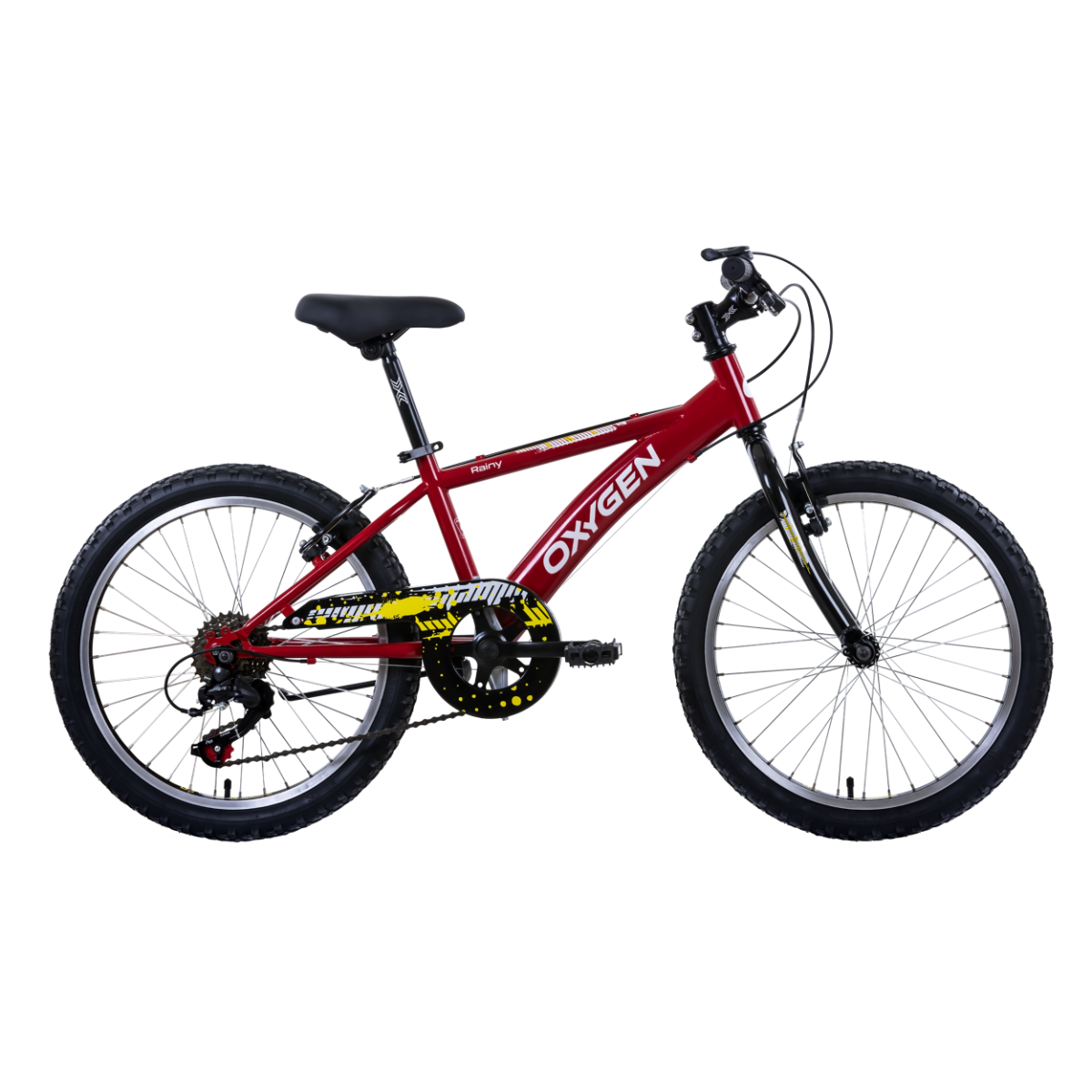 Oxygen Bicicleta Rainy 6V Rojo - Rideshop