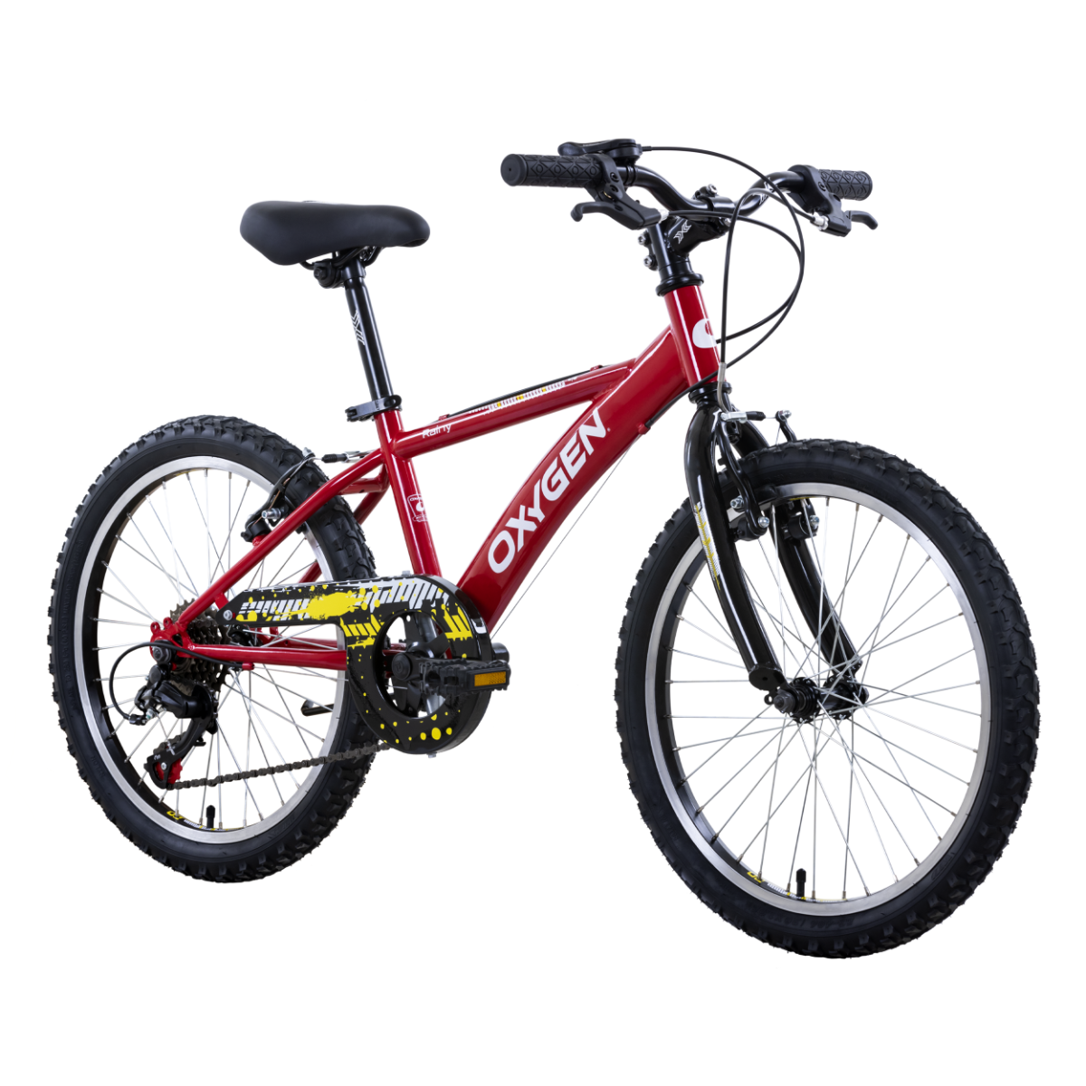 Oxygen Bicicleta Rainy 6V Rojo - Rideshop