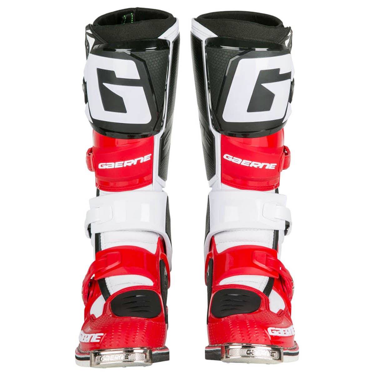 Botas de Moto Sg-12 Blanco Negro Rojo Gaerne - Rideshop